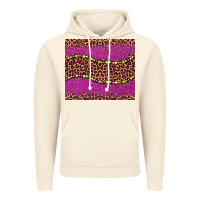 Vintage Artic mardi gras  leopard pink glitter bead Vintage Hoodie - BarkalooDesign