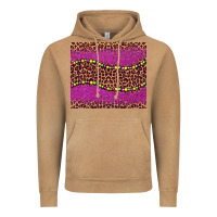 Vintage Camel mardi gras  leopard pink glitter bead Vintage Hoodie - BarkalooDesign