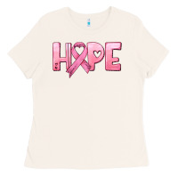 Bone hope and pink ribbon Ladies Tee - HRA Design Shop