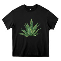 Black cactus Heavy Core Tee - BarkalooDesign