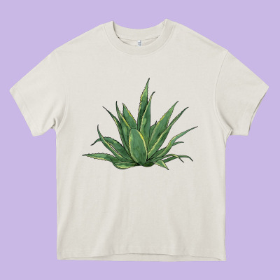Cactus Heavy Core Tee Designed By Barkaloodesign