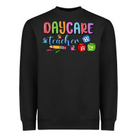 Black daycare teacher Heavyweight Sweatshirt - MaliasSmallBusiness