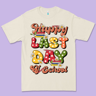 Happy Last Day Of School Premium Tee Designed By Jahusdesignshop
