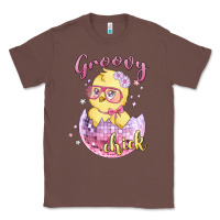 Chestnut groovy chick easter Classic Tee - MaliasSmallBusiness