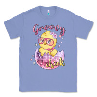 Colony Blue groovy chick easter Classic Tee - MaliasSmallBusiness