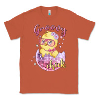 Copper groovy chick easter Classic Tee - MaliasSmallBusiness