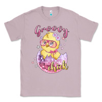 Lilac groovy chick easter Classic Tee - MaliasSmallBusiness