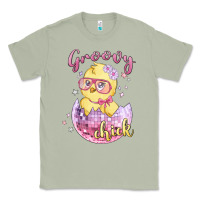 Matcha groovy chick easter Classic Tee - MaliasSmallBusiness