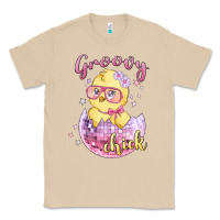 Mushroom groovy chick easter Classic Tee - MaliasSmallBusiness