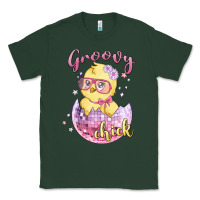Sports Green groovy chick easter Classic Tee - MaliasSmallBusiness
