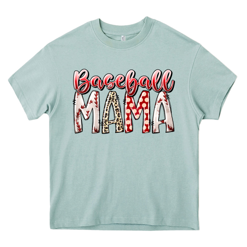 Baseball  Mama Heavy Core Tee by RacoonDesign | Teevron