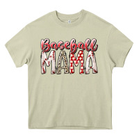 Mossy baseball  mama Heavy Core Tee - RacoonDesign