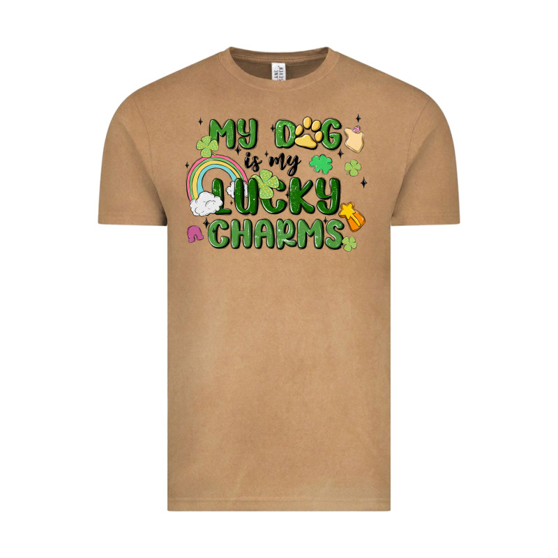 My Dog Is My Lucky Charms Vintage Tee by MaliasSmallBusiness | Teevron