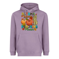 Lavender Autumn leaves pumpkins please Heavyweight Hoodie - NancyCooperArtShop