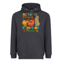 Smoke Autumn leaves pumpkins please Heavyweight Hoodie - NancyCooperArtShop