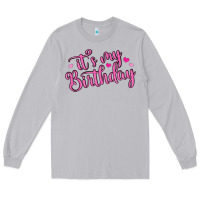 Moon Dust it s my birthday Long Sleeve Tee - MaliasSmallBusiness