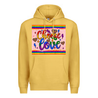 Antique Gold choose love tumbler Premium Hoodie - JahusDesignShop