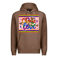 Chestnut choose love tumbler Premium Hoodie - JahusDesignShop