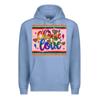 Colony Blue choose love tumbler Premium Hoodie - JahusDesignShop