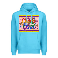 Ocean Blue choose love tumbler Premium Hoodie - JahusDesignShop