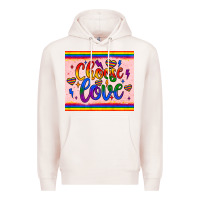 Pale Pink choose love tumbler Premium Hoodie - JahusDesignShop