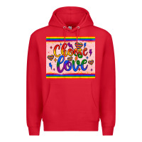 Red choose love tumbler Premium Hoodie - JahusDesignShop