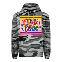 Slate Camo choose love tumbler Premium Hoodie - JahusDesignShop