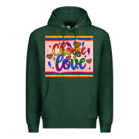 Sports Green choose love tumbler Premium Hoodie - JahusDesignShop