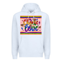 White choose love tumbler Premium Hoodie - JahusDesignShop