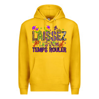 Lemon Loissez les bon temps rouler with balloon Premium Hoodie - HowdyJamesFarm