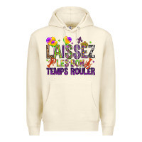 Sandshell Loissez les bon temps rouler with balloon Premium Hoodie - HowdyJamesFarm