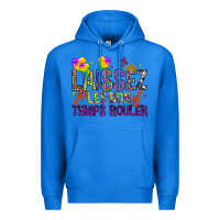 True Royal Loissez les bon temps rouler with balloon Premium Hoodie - HowdyJamesFarm
