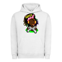 Pigment Lunar Rock black gamer girl Urban Hoodie - FaDigitalArtStudio