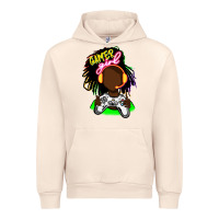 Sandshell black gamer girl Urban Hoodie - FaDigitalArtStudio