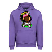 Tulip black gamer girl Urban Hoodie - FaDigitalArtStudio