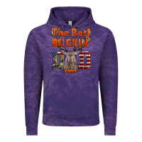 Cloud Purple The Best Bucking Dad Ever Vintage Hoodie - LillyAllenDesigns