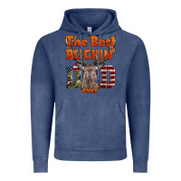 Vintage Denim The Best Bucking Dad Ever Vintage Hoodie - LillyAllenDesigns