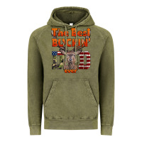 Vintage Olive The Best Bucking Dad Ever Vintage Hoodie - LillyAllenDesigns