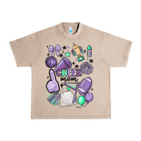 French Oak cheer mom Urban Heavy Tee - MaliasSmallBusiness