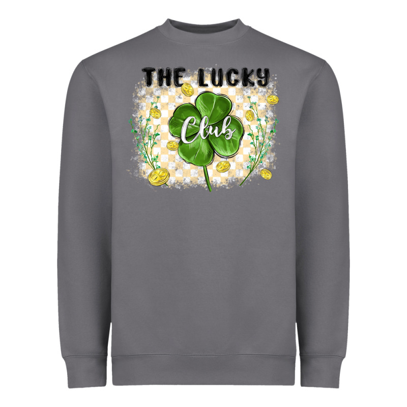 The Lucky Club Heavyweight Sweatshirt by MaliasSmallBusiness | Teevron