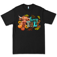 Black hay fall heifer Premium Tee - AdoDesignShop