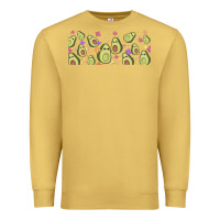 Antique Gold avocado Premium Sweatshirt - TumblerDesignByShophia