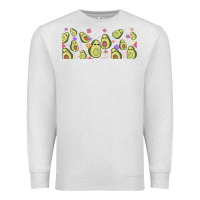 Oatmeal Heather avocado Premium Sweatshirt - TumblerDesignByShophia