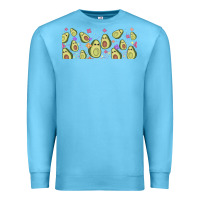 Ocean Blue avocado Premium Sweatshirt - TumblerDesignByShophia