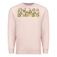 Pale Pink avocado Premium Sweatshirt - TumblerDesignByShophia