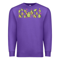 Purple avocado Premium Sweatshirt - TumblerDesignByShophia