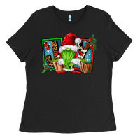 Black joy green gnomes Ladies Tee - FaDigitalArtStudio