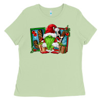 Matcha joy green gnomes Ladies Tee - FaDigitalArtStudio