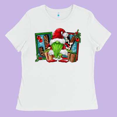 Joy Green Gnomes Ladies Tee Designed By Fadigitalartstudio