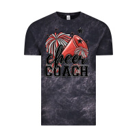 Cloud Black cheer coach Vintage Tee - MaliasSmallBusiness